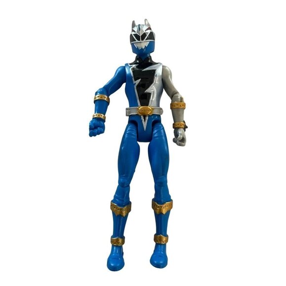 POWER Rangers Dino Fury Blue‎ Ranger 6" Action Figure Loose - Picture 1 of 6
